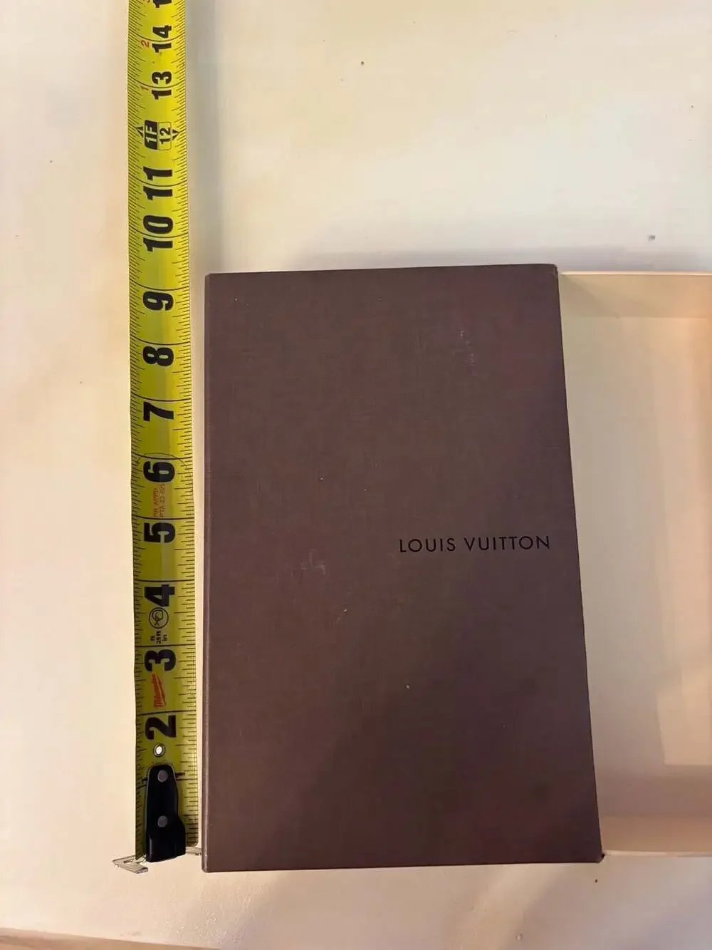 LOUIS VUITTON Vintage Drawer Empty Box 9.75”x 5.0”x 1.75”